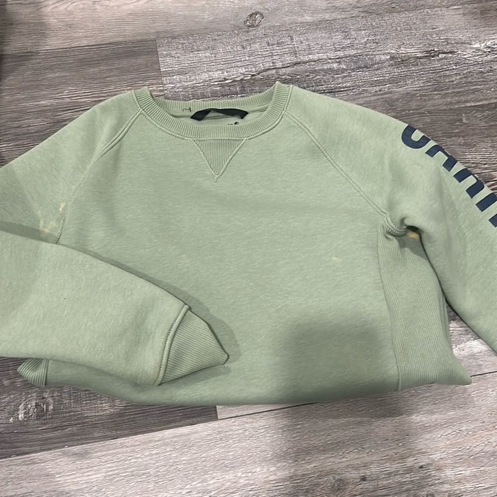 Carhartt green sweatshirt